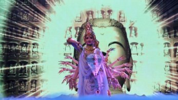 教育部、文化和旅游部、財(cái)政部2018年高雅藝術(shù)進(jìn)校園——中國(guó)經(jīng)典舞劇《絲路花雨》順利開(kāi)啟上海四所高校巡演序幕