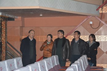 集團(tuán)副總經(jīng)理王衛(wèi)平一行到甘肅秦腔藝術(shù)劇院檢查黨支部建設(shè)標(biāo)準(zhǔn)化工作開(kāi)展情況
