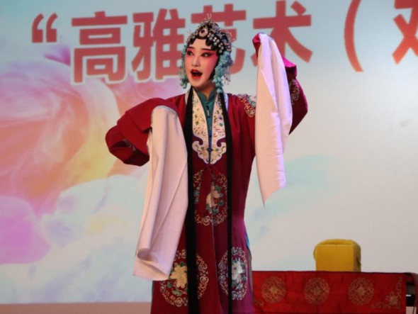 2020年省級政府購買“高雅藝術(shù)(戲曲)進校園”公益演出活動在隴南師范高等?？茖W(xué)校拉開帷幕