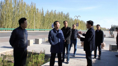 甘肅演藝集團主要領(lǐng)導赴樂動敦煌公司開展調(diào)研