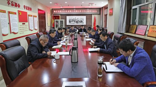 甘肅演藝集團黨委2024年第三次理論中心學(xué)習(xí)中心組學(xué)習(xí)